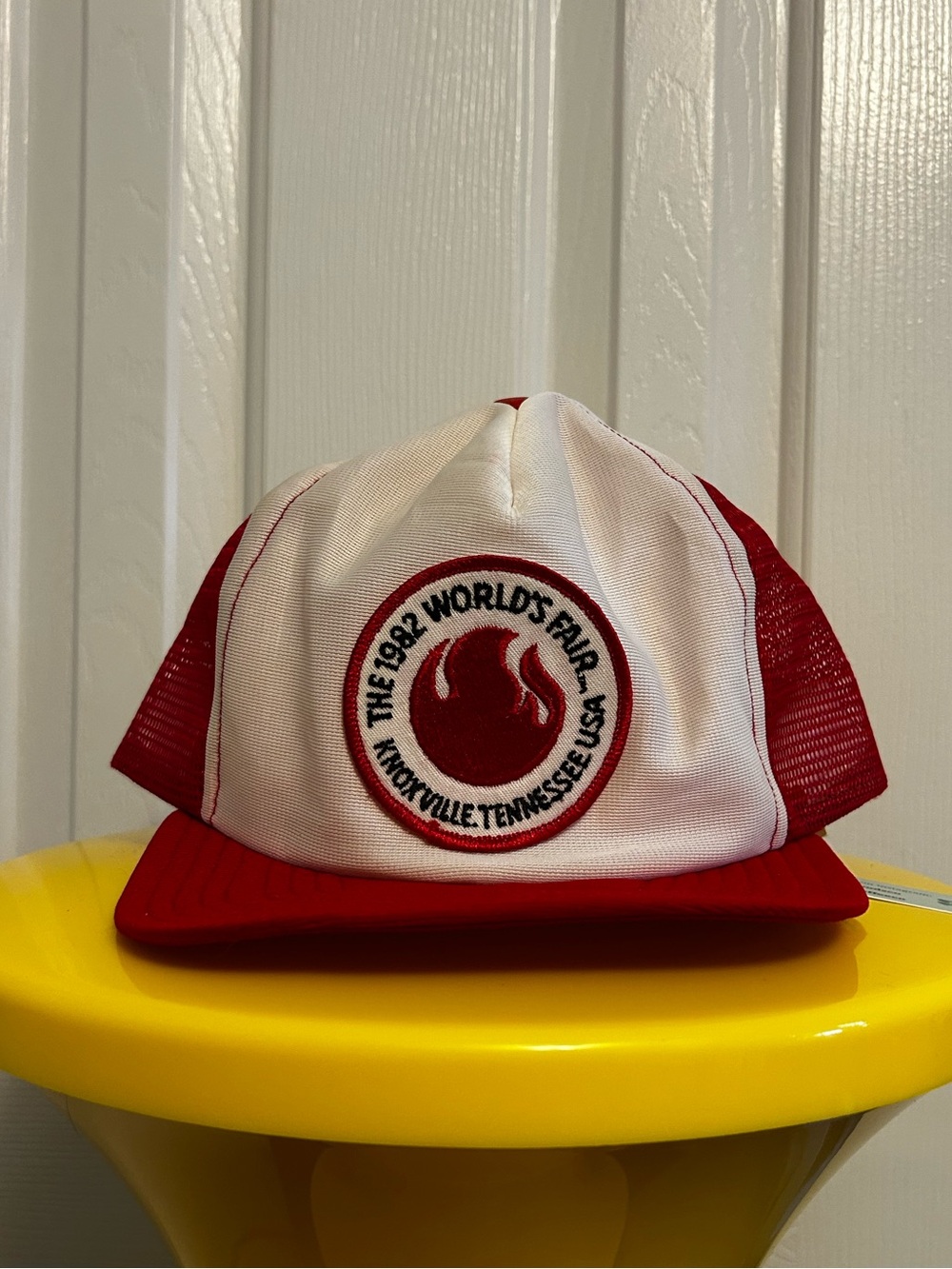 1982 World’s Fair Hat - Red & White